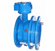 SD342X retractable soft sealing butterfly valve flange