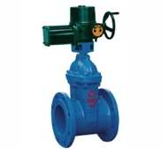 RVEX electric resilient seated gate valve