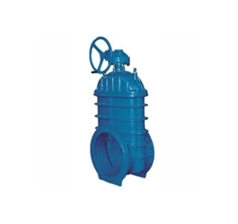 Bevel gear type resilient seated gate valve